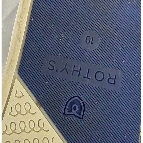 ROTHY'S The Original Slip On Sneaker Espresso Spot 10 Leopard Print. Excellent! - Picture 10 of 10